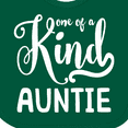 thumbnail image 4 of Inktastic Gift for Aunts | One of a Kind Auntie (white) Girls Baby Bib, 4 of 4