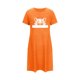 thumbnail image 4 of Camisón corto de talla grande para mujer, camisón de manga corta con estampado de pecho a la moda, camisón para mujer, 4 of 5