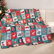 GOGREEN Cozy Blanket Printed Blanket Twin Christmas Blanket - 300 GSM Fleece Blanket Twin Size Blanket for Home Decoration, Ultra Soft Blanket Microfiber Twin Blanket (Twin - 60" x 80")