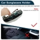 thumbnail image 4 of Estuche para gafas de sol de automóvil Unique Bargains para Peugeot 308 2014-2026, soporte para gafas de sol, caja de almacenamiento ABS gris, 1 juego, 4 of 7