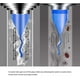 thumbnail image 5 of Preventor de reflujo de drenaje, válvula unidireccional, trampa de drenaje de piso de fregadero de silicona ajustable para tubos en inodoro, baño, cocina, 5 of 5