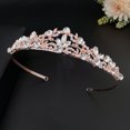 thumbnail image 2 of Miangastore Rhinestone Crown Headband High-end Hair Decoration for Girls 1Pack, 2 of 8