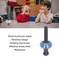 thumbnail image 4 of Mushroom Fingertip Gyroscope, Metal Hand Mushroom Gyroscope For Effective Stress Reduction, 4 of 8