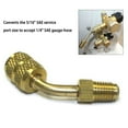 thumbnail image 3 of Mini Split AC HVAC Vacuum Charging adapter Converts R410a style 5/16" SAE, 3 of 8