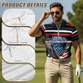 thumbnail image 5 of Aplkyhs 250th Anniversary Matching Couple Sport Shirts Quarter Zip Matching Golf Shirts for Couple Mens Shirts Casual Soft and Comfortable Moisture Wicking Suitable for Sports, 5 of 6