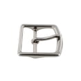 thumbnail image 2 of G10549 40mm Nickel Plate, Center Bar Buckle, Solid Brass, 2 of 4