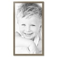 thumbnail image 2 of ArtToFrames 26" x 48" Aged White Gold Picture Frame, 26x48 inch Silver Wood Poster Frame (WOM-2036),  Pack, 2 of 7
