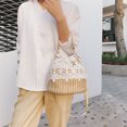 thumbnail image 3 of Bolso Bandolera de Playa para Mujer Sunnimix Bandolera de paja, 3 of 8