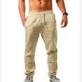 thumbnail image 2 of Pantalon Hippie Décontracté en Lin de Coton pour Hommes, 2 of 4
