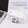 thumbnail image 4 of Yeacher Thermal Shipping Label Printer 4 Inch Desktop Express Barcode Label Sticker Maker 4x6 Portable, 4 of 8