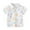 White, variant on PMVFHDE Boys Casual Tops Summer Toddler Boys Girls Short Sleeve Cartoon Prints T Shirt Tops Clothes White,3-4 Years