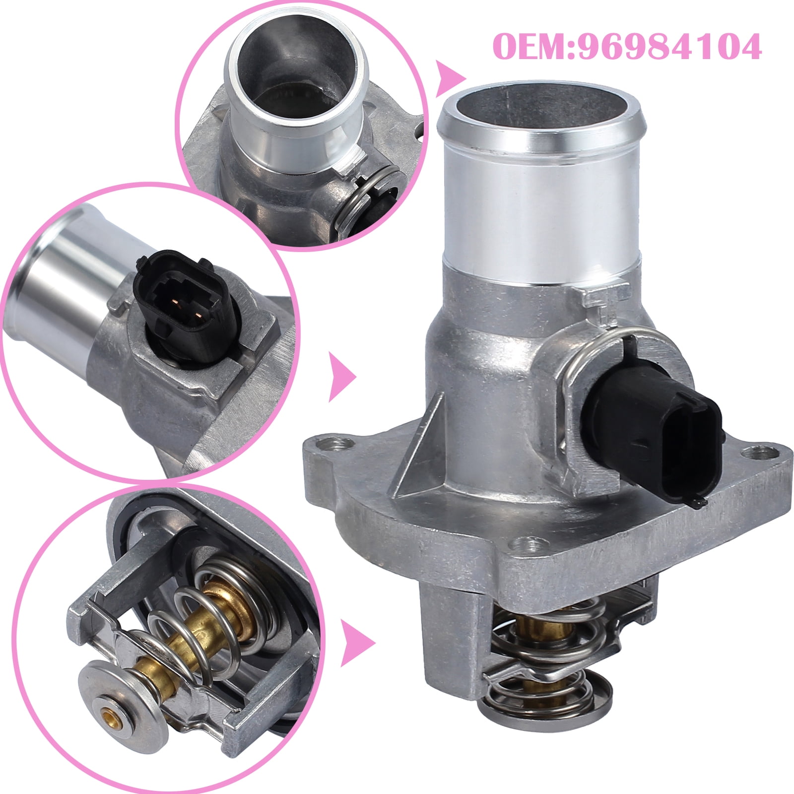 Thermostat for Vauxhall Astra G H Insignia Meriva Signum Vectrac Zafira 1.6 1.8