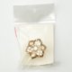 thumbnail image 3 of Bufanda Anillo Rhinestones Bufandas Broche Broncoplating Aleación Vintage Modelo Moderno Patrón de Flores Regalos para Mujeres Joyería Cuello Antiguo Oro Scienceny AP004603-01, 3 of 7