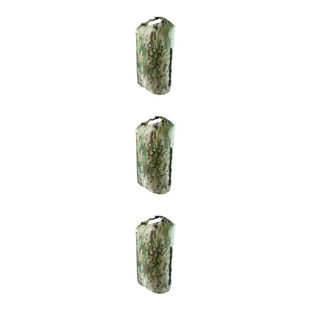 Eigraketly plegable Dry Bag Saco impermeable Tela Oxford Resistencia al desgaste Multiusos Gran capacidad Camuflaje XL 35L Type1 NO1