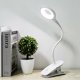 thumbnail image 3 of Clip On Desk Lamp LED USB Rechargeable Touch Control Reading Light 3 Brightness 3 Colors with 360 De, 3 of 3