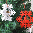 thumbnail image 4 of Colgante de árbol de Navidad de madera, regalo para niños, decoración navideña para el hogar. Ormromra CPB-CJZ146-1, 4 of 5