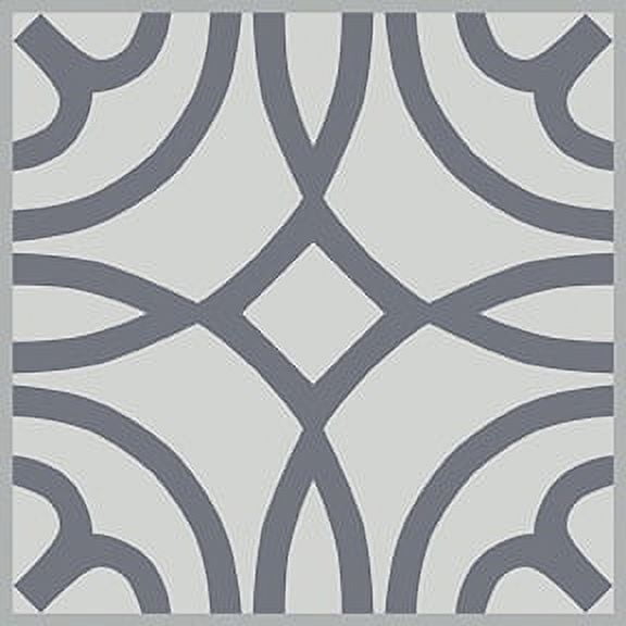 Armstrong 12x12 Gray Circles Vinyl Peel and Stick Tile