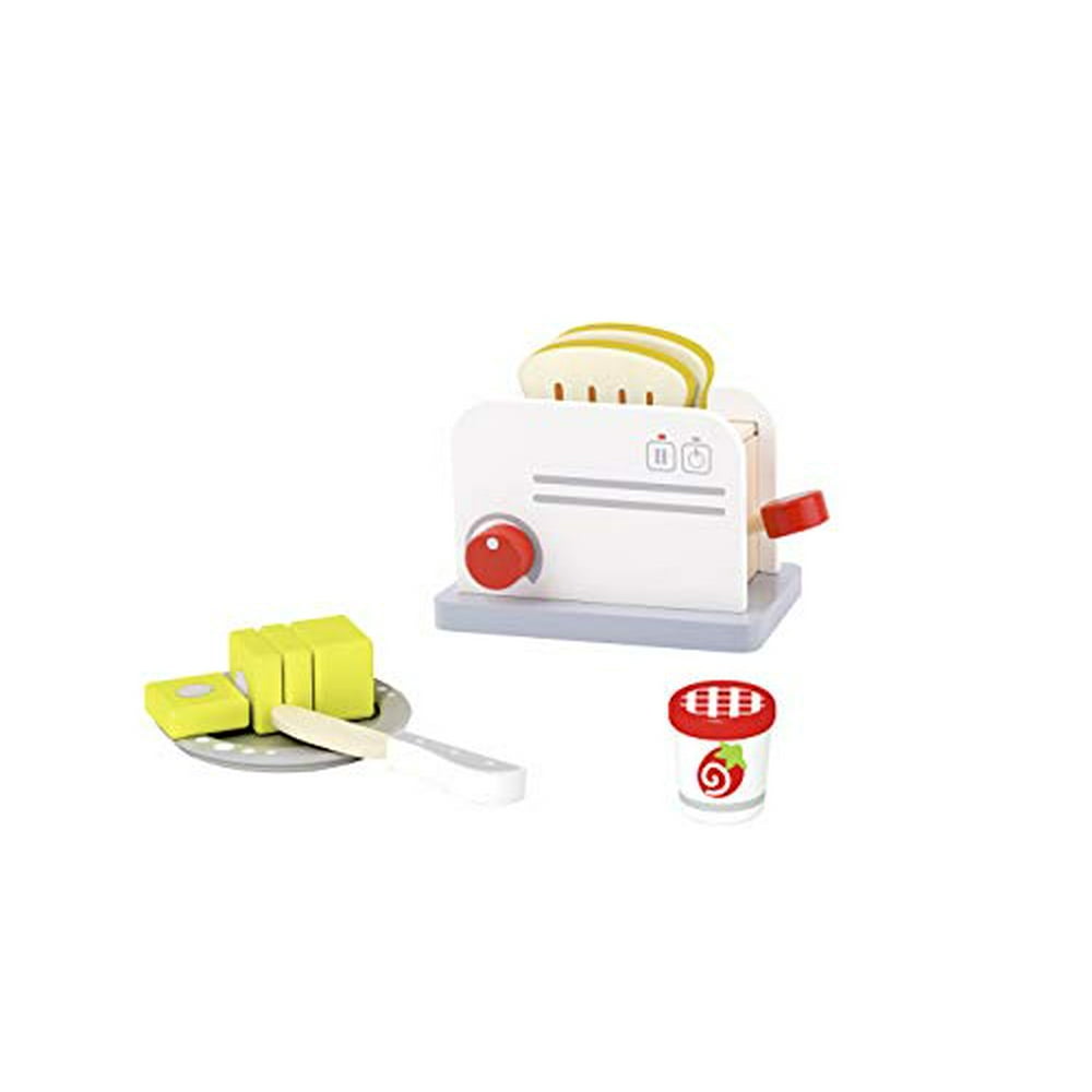 asda wooden toaster set
