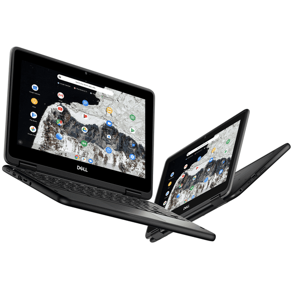 Pre-Owned Dell Chromebook 3100 2 in 1 11.6''- Intel Celeron N4020 - 8GB RAM 32GB Storage - ChromeOS - Black