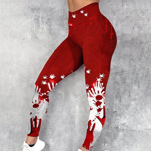 WXLWZYWL Women's High Waist Leggings Stretchy Capris Yoga Pants Tummy Control Gym Workout Casual Gratient Yoga Leggings Running Jogger Leggings