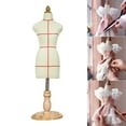 thumbnail image 4 of HILABEE Mannequin Mini Formulaire Mannequin Tailleur Support pour Présentation Mini Robe Form E Femmes 40cm Marquage, 4 of 7