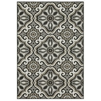 Mohawk Home Positano Outdoor Area Rug, Dark Grey, 8' x 10'