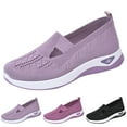 thumbnail image 5 of Orthowalkway Casual Sneakers for Women Slip-On Lightweight Outdoor Walking Shoes Breathable Design, 5 of 9