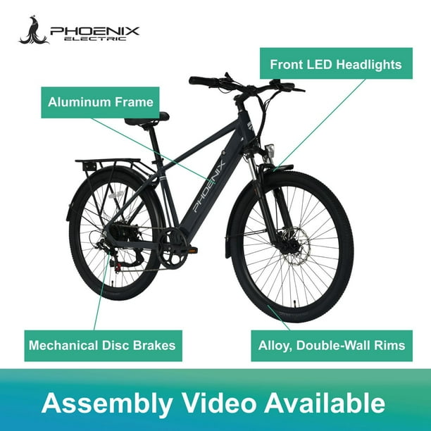 PHOENIX 電動自転車 PHOENIX STEP-OVER 27.5