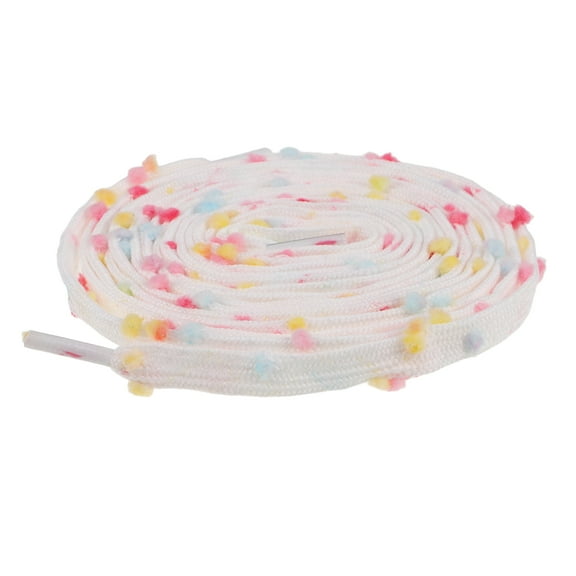 unbranded Decoration Schoolbag Pendants Rainbow Shoelaces