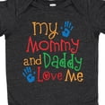 thumbnail image 4 of Inktastic Mommy and Daddy Love Me Boys or Girls Baby Bodysuit, 4 of 5