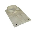 thumbnail image 6 of Mens CEREMONIA Tuxedo Formal Shirt 100% Cotton Turkey Slim Fit #stn 17 aty ivory, 6 of 6