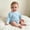 Blue, variant on Baby Newborn Waffle Bodysuit Long Sleeve Crewneck Onesie Infant Unisex Boys Girls Winter Warm Base Layer Bodysuit Green 0-3 Months