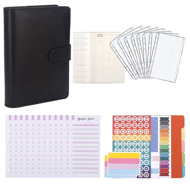 Budget Planner Money Envelopes A6 Budget Binder Money Organizer with
