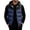 Dark Blue, variant on Mens Puffer Vest Zip Up Sleeveless Hooded Loose Fit Warm Jacket Fall Winter Outdoor Casual Outerwear Tops 2026