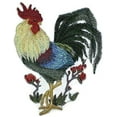 thumbnail image 2 of Rooster [ Asian Rooster ] Embroidered Iron on/Sew patch [6" X 4.8"], 2 of 3