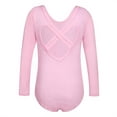 thumbnail image 6 of Girl's Long Sleeve Ballet Leotards with Removable Skirt Sequin Net Toddler Dance Dress Lightweight Two-Piece Outfit Set, 6 of 6