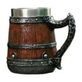 thumbnail image 1 of Taza de café, taza de barril, revestimiento de acero inoxidable, taza de té, taza de acero inoxidable para beber Estilo A, 1 of 9