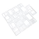 thumbnail image 5 of Plantillas 9 Uds Plantillas De Registro Hechas A Mano Juego De Plantillas De Planificador Flexibles Y Reutilizables Para Revistas De Cuadrícula De Puntos De 5mm Manualidades De, 5 of 7