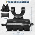 thumbnail image 1 of QinaQin Adjustable Weight Vest, 6-20Lb for Running & Rucking, Black, 1 of 7