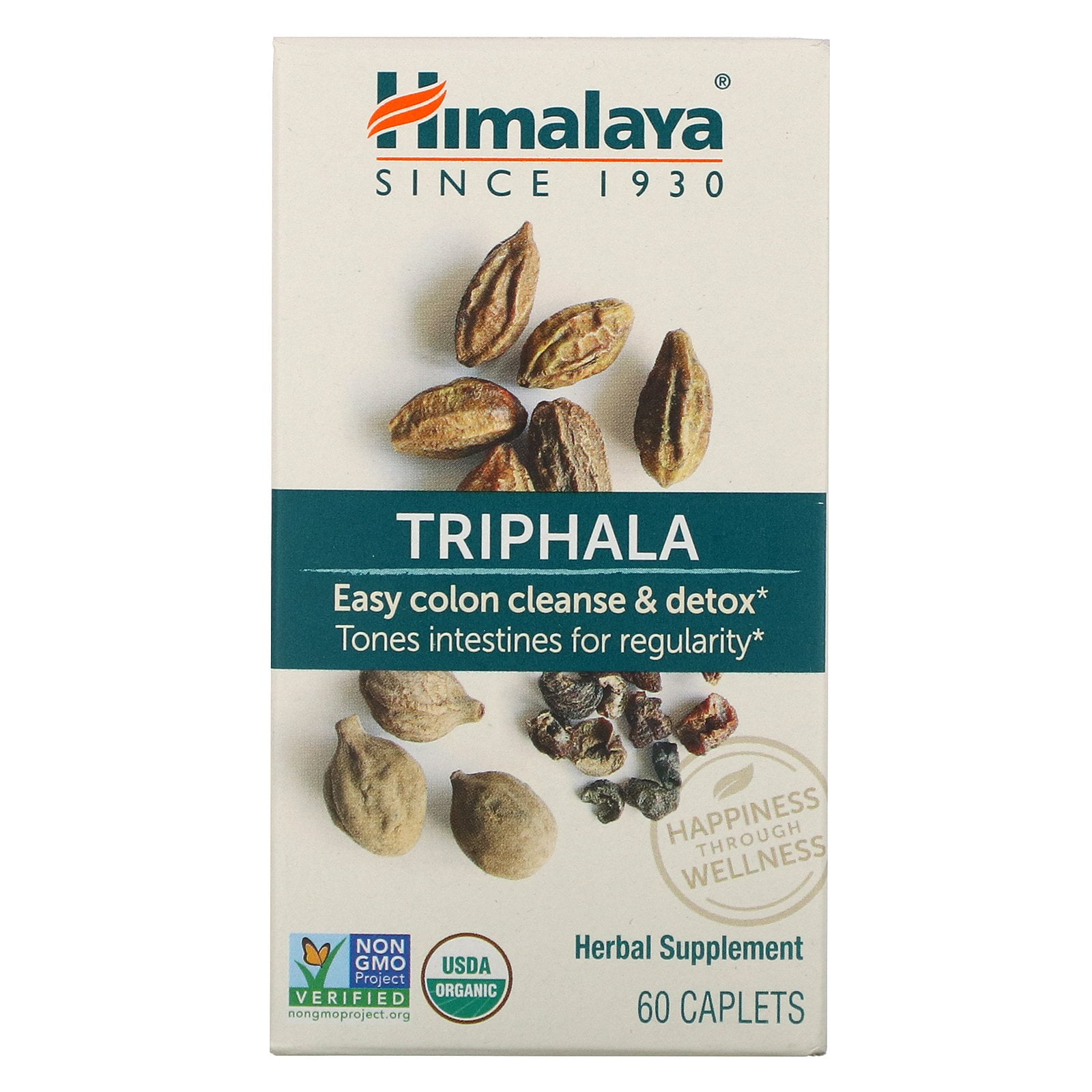 Triphala, 60 Caplets, Himalaya