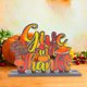 thumbnail image 1 of Acción de gracias Adornos de madera Decoración navideña Adornos Decoraciones para fiestas Wmkox8yii gf7197, 1 of 7