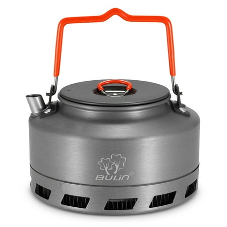 

BULIN 1.1L Portable Kettle Water Pot Teapot Coffee Pot Indoor Aluminum Alloy Tea Kettle Outdoor Camping Hiking Picnic Kettle