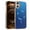 Blue, variant on Designed for iPhone 16 Plus Magnetic Phone Case,Compatible with Mag-Safe,Anti-Scratch PU Leather Bumper,Shockproof Elegant Electroplated Rugged Ultra Slim Thin Phone Case,Darkpurple