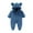 Blue, variant on Timegard Baby Boys Girls Clothes Newborn Cute Warm Thick Onesie Winter Toddler Cute Footies Rompers