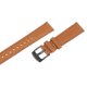 thumbnail image 3 of Rápido Desenganche Auténtico Cuero Reloj Banda 20mm Ancho Flor Vaca Cuero Reloj Correa para Hombres y Mujeres, Claro Marrón y Negro, 3 of 8