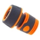 thumbnail image 3 of 2 conectores rápidos para manguera de jardín de 3/4", para lavado de autos, de plástico, para jardín, color naranja, 3 of 6