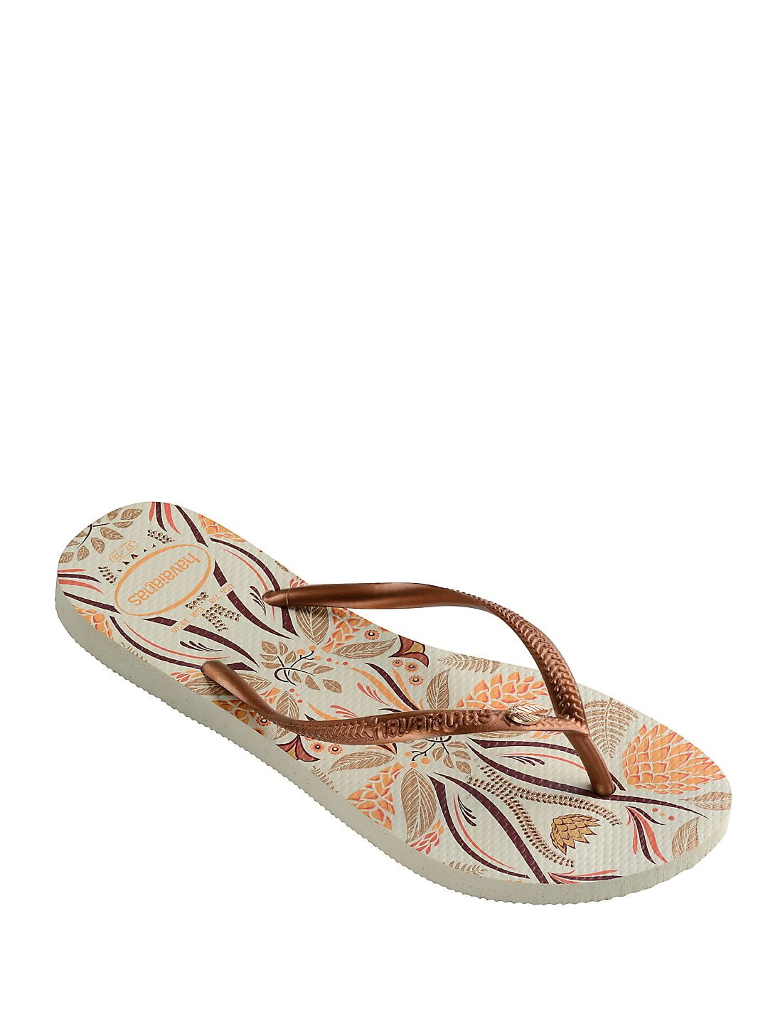 havaianas white flip flops