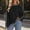 Black, variant on Daiosportswear Women's Long Sleeve Shirts Lightweight Tunic Tops Breathable Comfort Lightweight Basic Tees White
