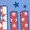CAROLINA BLUE, variant on Peanuts - Patchwork Americana - Youth Boys Short Sleeve Graphic T-Shirt