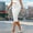 White, variant on Dianli Skirt Slim Women's Solid Zipper Slim Hip Hugging Mid Length Skirt High Waist Bodycon Pencil Skirt Office To Night Out Versatile Skirt